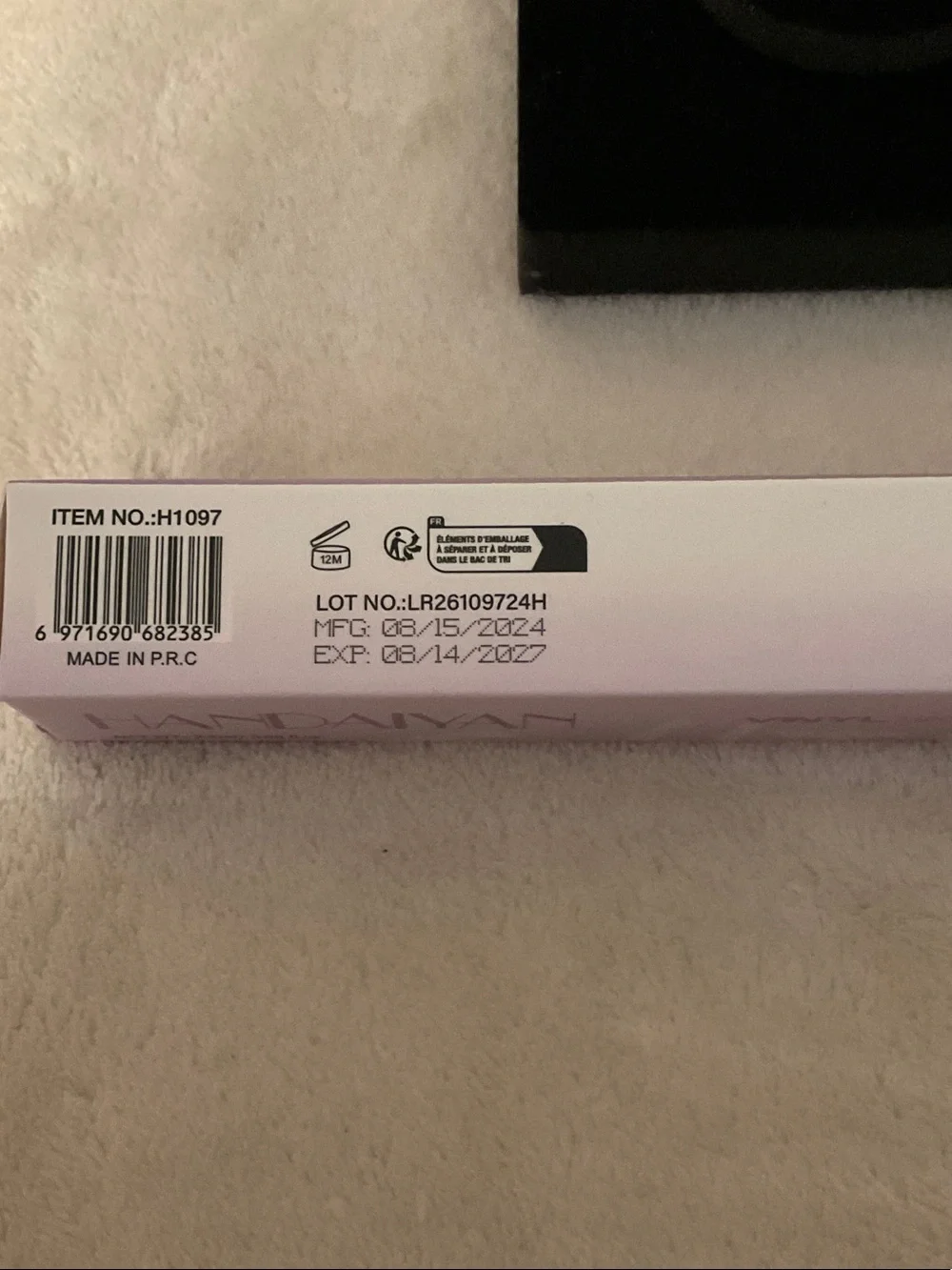 HANdaiyan Lip Gloss - Soft Lavender Shine